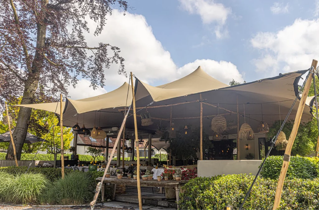 Canopia Solutions Nos solutions location de tentes stretch nomades mariage bapteme évènementiel anniversaire Oise Hauts de France ambiance guinguette plein air réception nature bohème chic